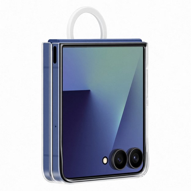 Samsung Ring Case for Samsung Galaxy Z Flip7 - Transparent 2