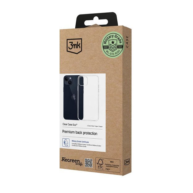 3mk Clear Case Eco for Apple iPhone 13/14 - transparent 11