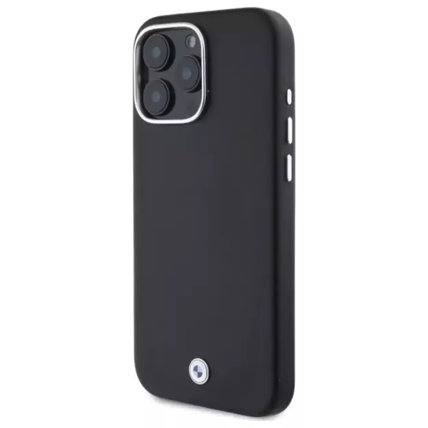 BMW Sign Full Wrapped Metal MagSafe iPhone 16 Pro Case - Black 8