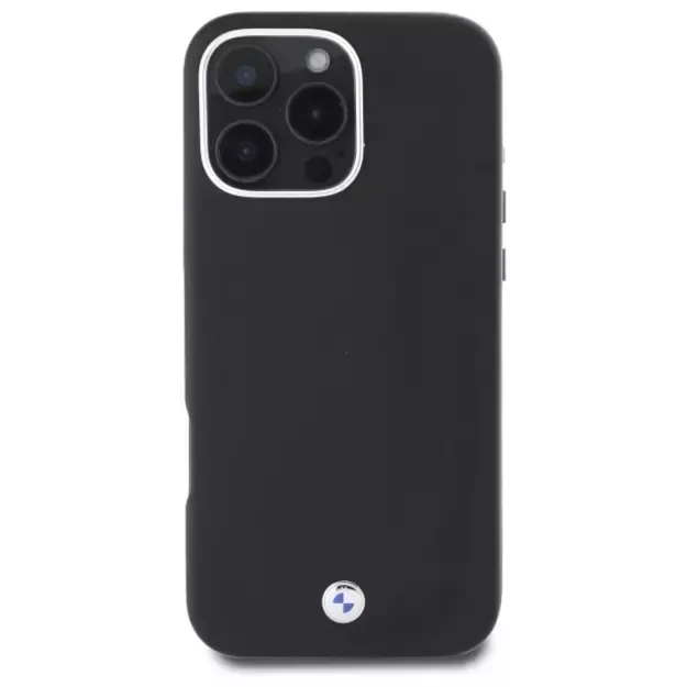 BMW Sign Full Wrapped Metal MagSafe iPhone 16 Pro Case - Black 9
