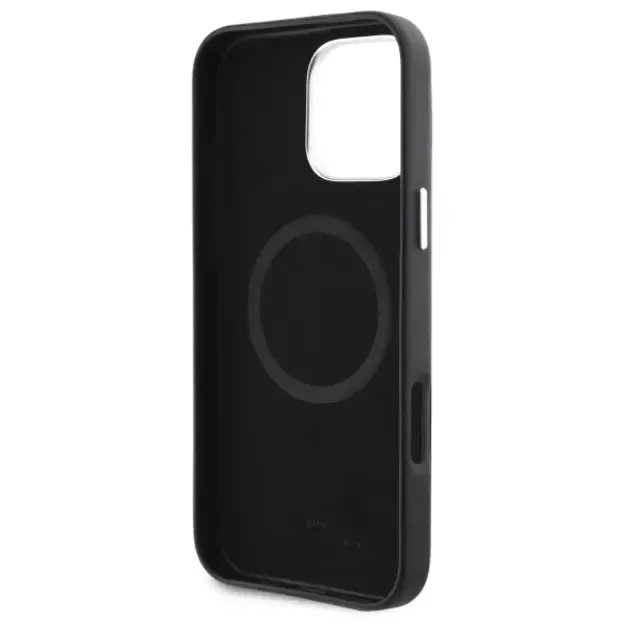 BMW Sign Full Wrapped Metal MagSafe iPhone 16 Pro Case - Black 13
