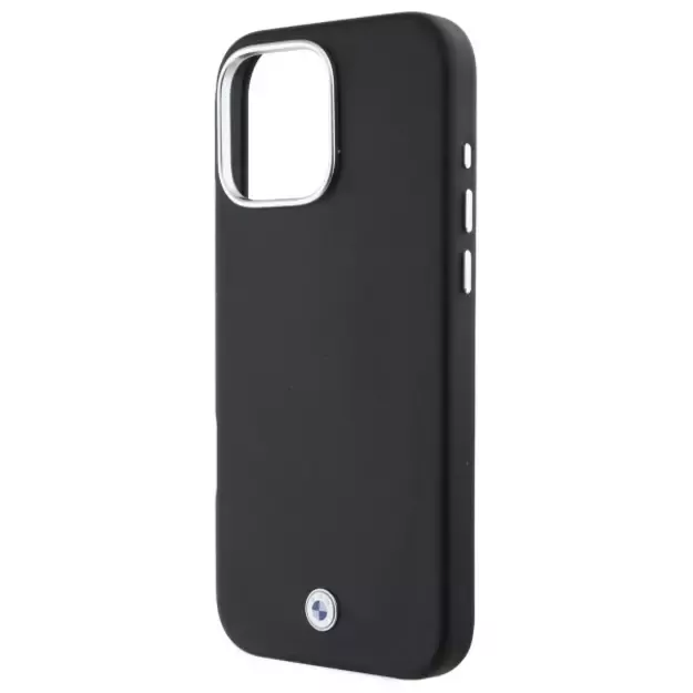 BMW Sign Full Wrapped Metal MagSafe iPhone 16 Pro Case - Black 12
