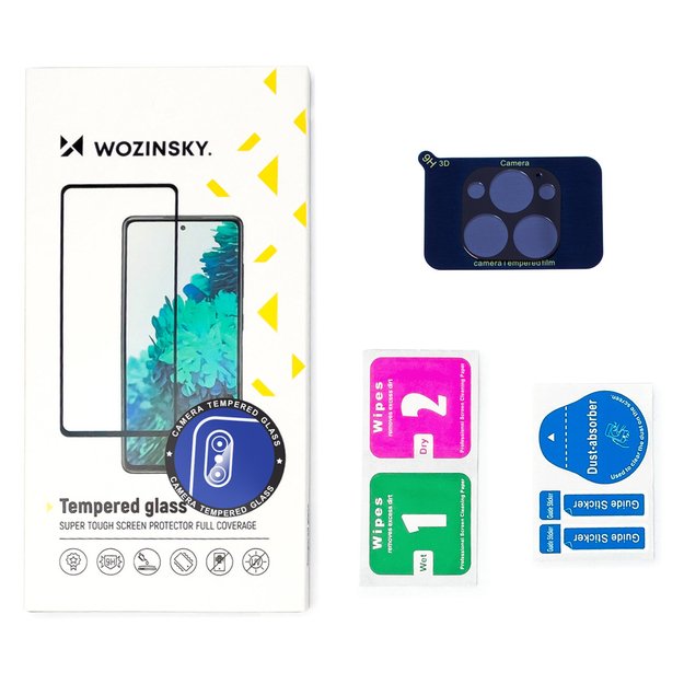 Wozinsky Full Camera Glass iPhone 14/14 Plus 9H tempered glass for the whole camera 4