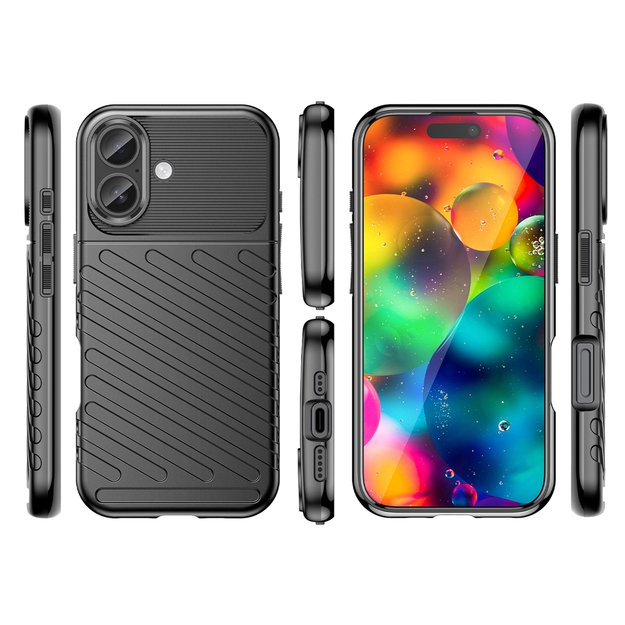 Thunder Case for iPhone 17 - Black 1