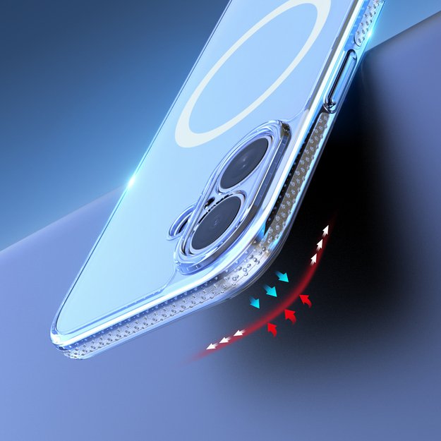 Dux Ducis Clin Mag Case for iPhone 17 Compatible with MagSafe - Transparent 8