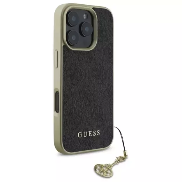 Guess 4G Charms Collection case for iPhone 16 Pro - black 10