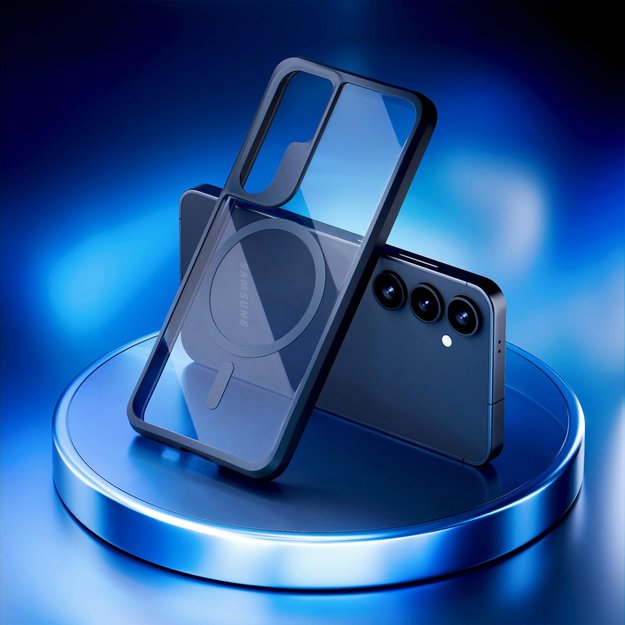 3mk Satin Armor MagCase for Samsung Galaxy S25+ - Transparent 11