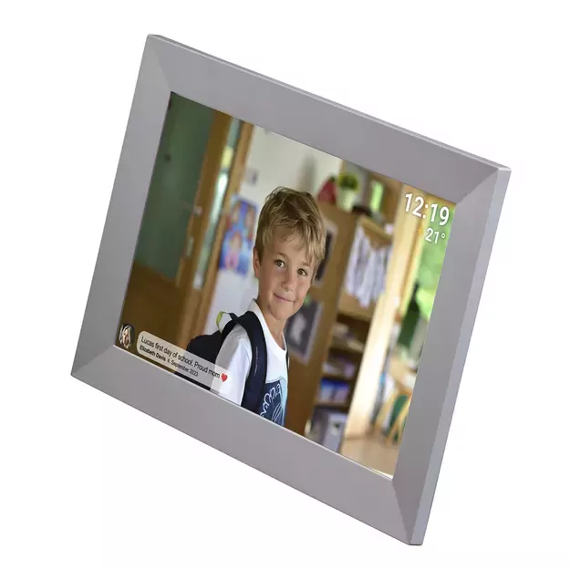 Denver Frameo PFF-1026GR 10.1&quot  Digital Frame - Gray 4