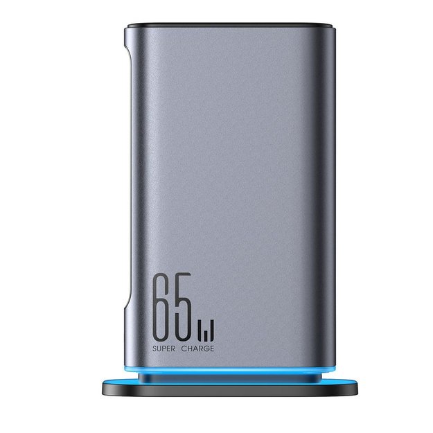 Ładowarka Joyroom JR-TCM02 GaN 65W stacja ładująca 4xUSB-C 2xUSB-A wtyczka UK - szara 2