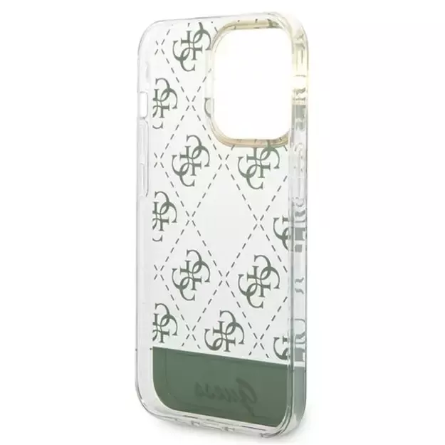 Guess GUHCP14XHG4MHA iPhone 14 Pro Max 6,7  khaki hardcase 4G Pattern Script 13