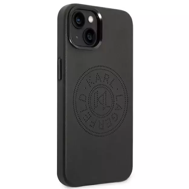 Karl Lagerfeld KLHCP14MFWHK iPhone 14 Plus 6,7  hardcase czarny/black Leather Perforated Logo 10