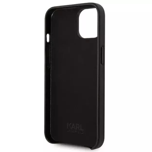 Karl Lagerfeld KLHCP14MFWHK iPhone 14 Plus 6,7  hardcase czarny/black Leather Perforated Logo 13
