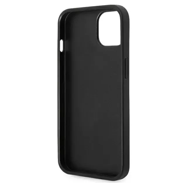 Karl Lagerfeld KLHCP14MSAPKHG iPhone 14 Plus 6,7  srebrny/silver hardcase Saffiano Karl`s Head Patch 13