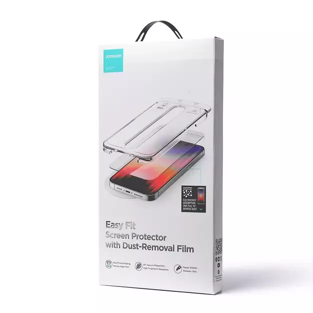 Joyroom Easy Fit Full Screen tempered glass with mounting rack for iPhone 14 Plus (6.7  ) (JR-DH11) 4