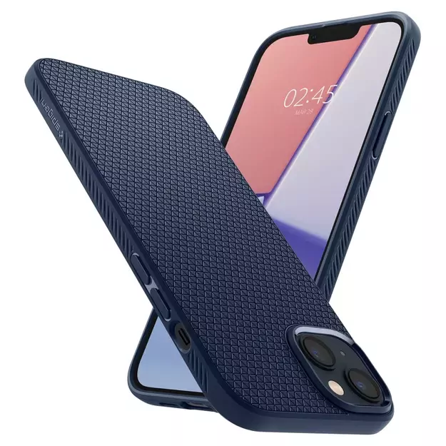 Spigen Liquid Air Case for iPhone 14 Plus - Blue 4