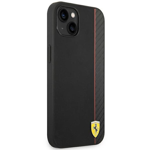Ferrari FEHCP14MAXBK iPhone 14 Plus 6.7&quot  black/black hardcase Carbon 12