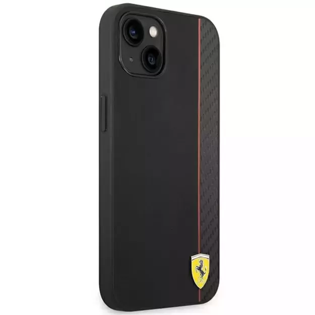Ferrari FEHCP14MAXBK iPhone 14 Plus 6.7&quot  black/black hardcase Carbon 3