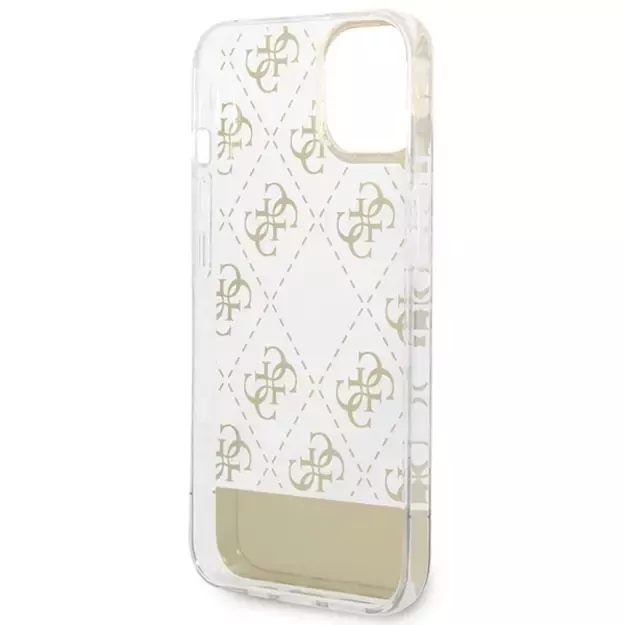 Guess GUHCP14MHG4MHG iPhone 14 Plus 6.7 &quot gold / gold hardcase 4G Pattern Script 6