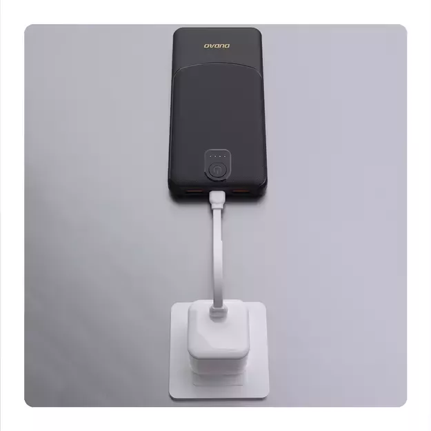 Powerbank Dudao K10Pro 2.4A 20000mAh 2 x USB-A - black 1