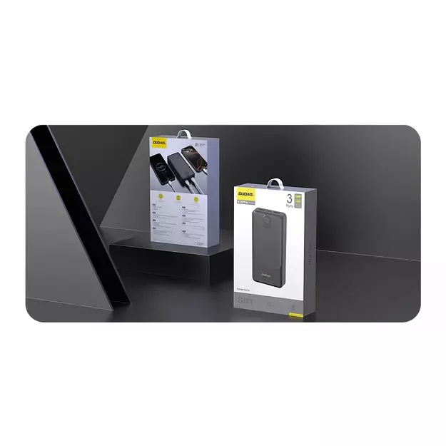 Powerbank Dudao K10Pro 2.4A 20000mAh 2 x USB-A - black 3