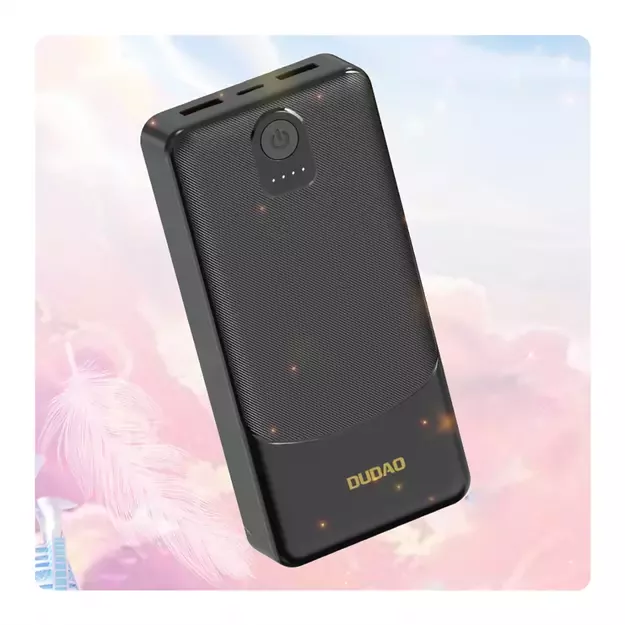 Powerbank Dudao K10Pro 2.4A 20000mAh 2 x USB-A - black 2