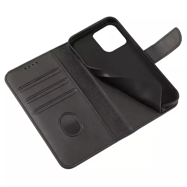 Magnet Case with Flip for Samsung Galaxy S25 - Black 6