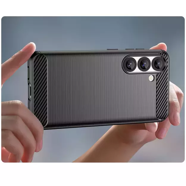 Carbon Case for Samsung Galaxy S25 - Black 10