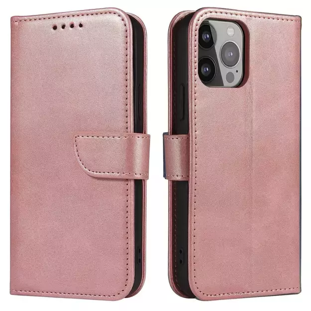 Magnet Case with Flip for Samsung Galaxy S25 Ultra - Pink 8