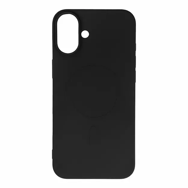 Etui Liquid Silicone Case kompatybilne z MagSafe na Samsung Galaxy A17 - czarne
