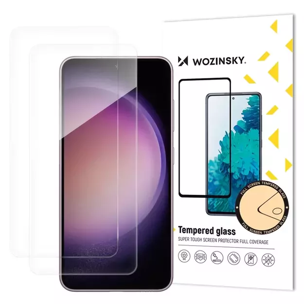 Szkło hartowane Wozinsky Tempered Glass na Samsung Galaxy S25 FE - 2 szt.