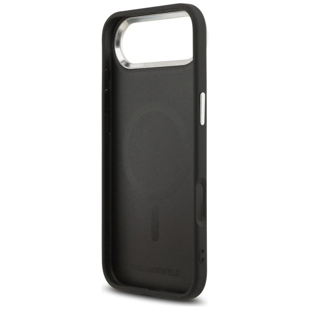 Karl Lagerfeld Karl Pin MagSafe Case for iPhone Air - Black 6