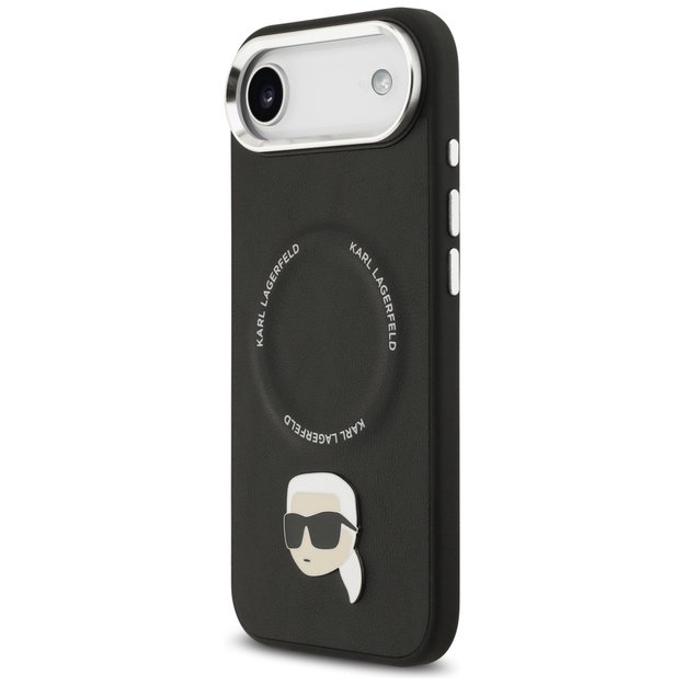 Karl Lagerfeld Karl Pin MagSafe Case for iPhone Air - Black 1
