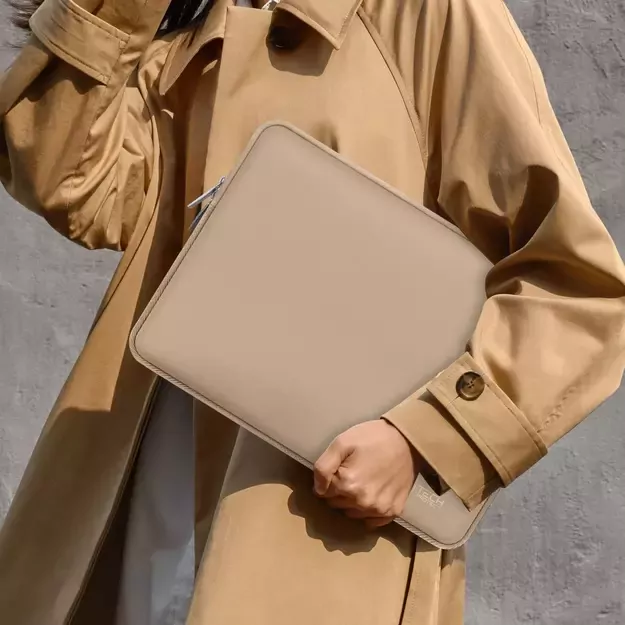 Tech-Protect Neoslim 15-16&quot  Laptop Bag - Beige 16