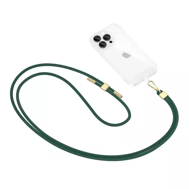 Tech-Protect C2S Rope Crossbody Strap Leash - Olive 1