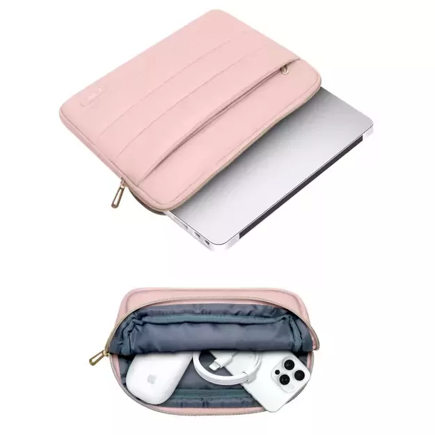 Tech-Protect Puffy Laptop Bag 13-14 - Pink 4