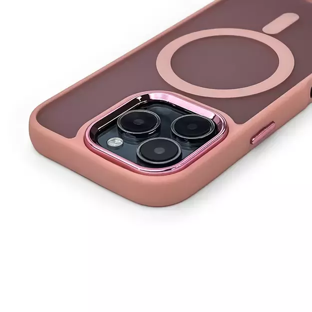 Wozinsky Fashion Case with MagSafe for Samsung Galaxy S24 FE - Pink 3