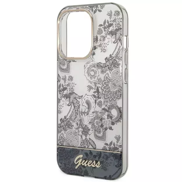 Guess GUHCP14XHGPLHG iPhone 14 Pro Max 6.7 &quot gray / gray hardcase Porcelain Collection 12