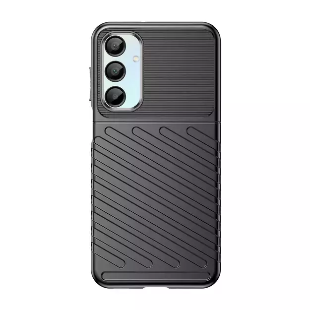 Thunder Case for Samsung Galaxy A56/A36 Silicone Armored Cover - Black 1