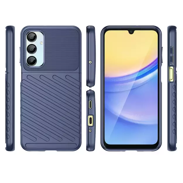 Thunder Case for Samsung Galaxy A26 silicone armored cover - blue 2