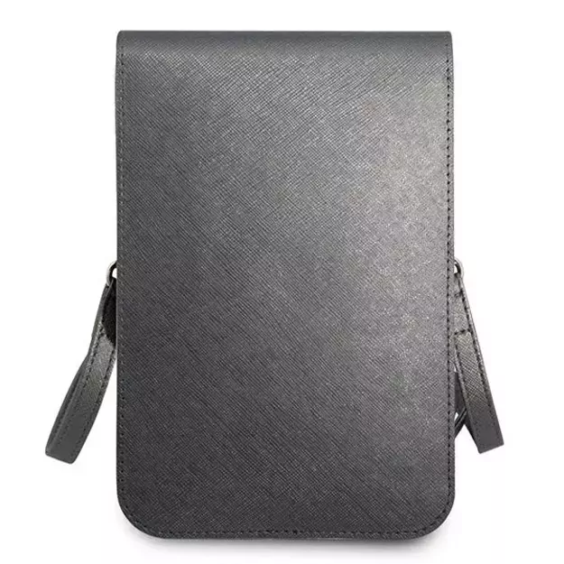 Guess Handbag GUWBSATMGR gray / gray Saffiano Triangle 8