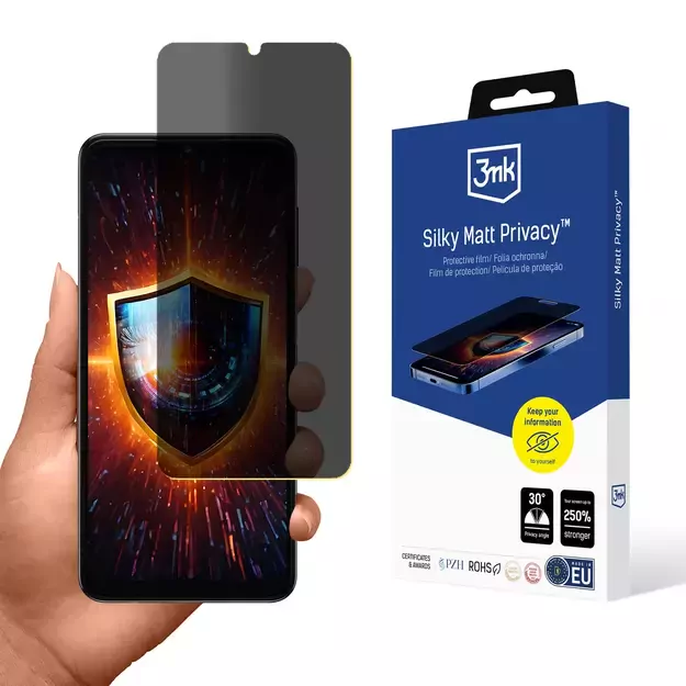 3mk Silky Matt Privacy Privacy Screen Protector for Samsung Galaxy A04s