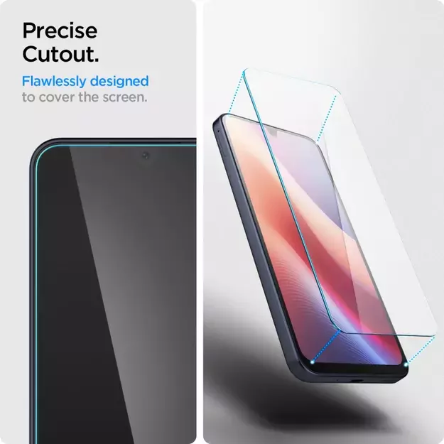 Spigen Glas.tR Slim 2-Pack Tempered Glass for Samsung Galaxy A16 4G / 5G - Transparent 13