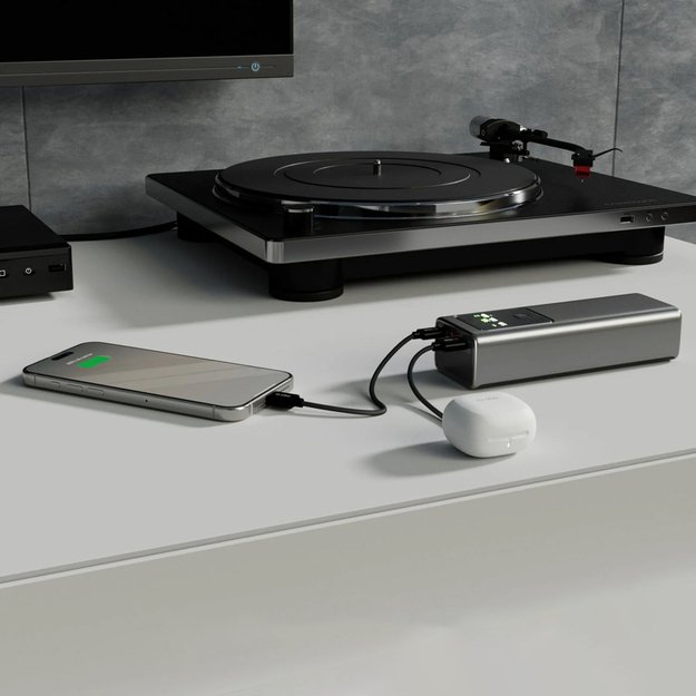 Powerbank SBS 20000mAh PD 100W with LCD display - gray 3