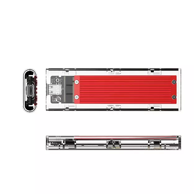 Orico TCM2-C3 M.2 NVME to USB-C 10Gb/s Disk Drive - Red 2