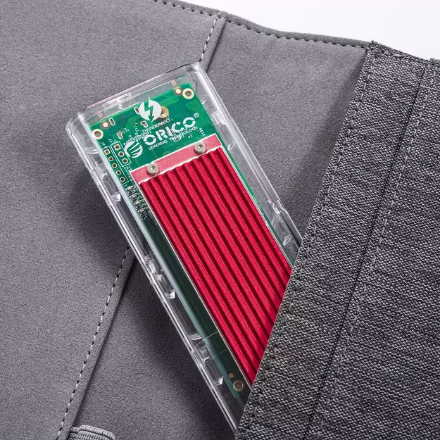 Orico TCM2-C3 M.2 NVME to USB-C 10Gb/s Disk Drive - Red 5
