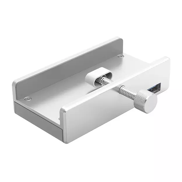 Orico MH4PU Hub Clamp-Mounted 4x USB-A 3.0 - Silver 6