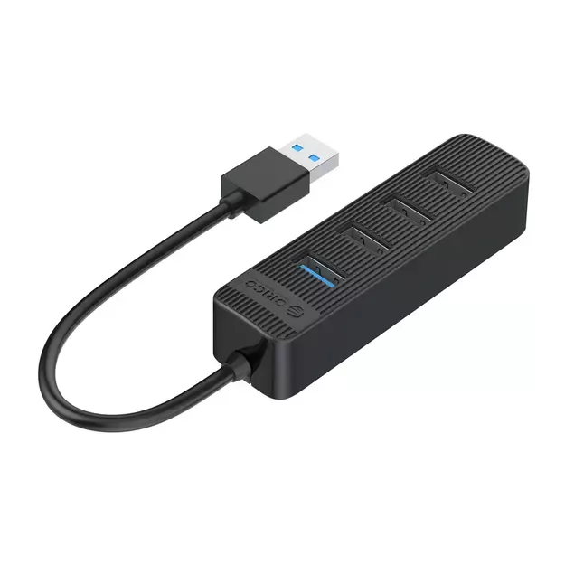 Orico TWU32-4A USB-A 3.1 hub / 1x USB-A 3.1 + 3x USB-A 2.0 + USB-C 5V/3A - black 2