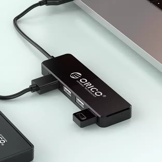 Orico FL01 USB-A Hub Docking Station 4x USB-A 2.0 - Black 3