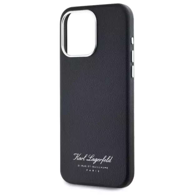 Karl Lagerfeld Hotel RSG Case for iPhone 15 Pro Max - Black 5