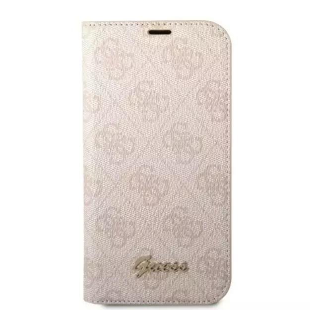Guess GUBKP14LHG4SHP iPhone 14 Pro 6.1 &quot pink / pink book 4G Vintage Gold Logo 2